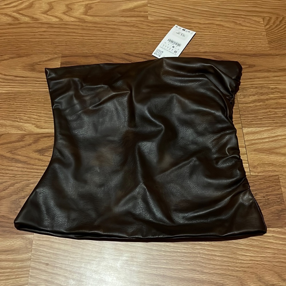 Leather top